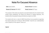 Custom Court Attendance Note Template Doc Sample