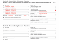 Free Blank Goods Transfer Note Template Pdf