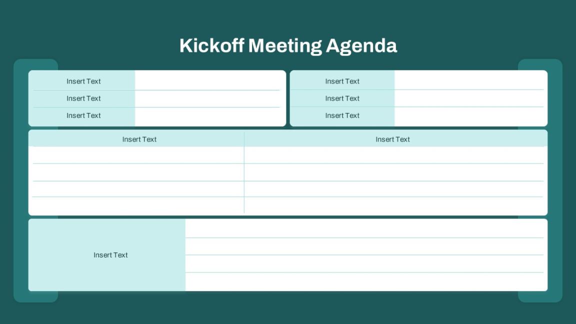 Free Blank Virtual Team Meeting Agenda Template Pdf