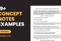 Free Custom Product Concept Note Template Doc Sample