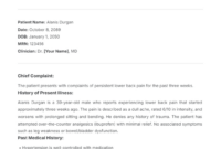Free  Patient Transfer Note Template Excel