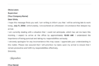 Free Printable Work Absence Note Template Pdf