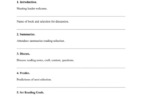 Handover Meeting Agenda Template Pdf