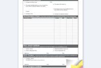 Printable Annual Waste Transfer Note Template Excel Sample