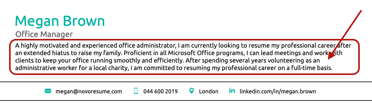 cv-and-personal-statement-template