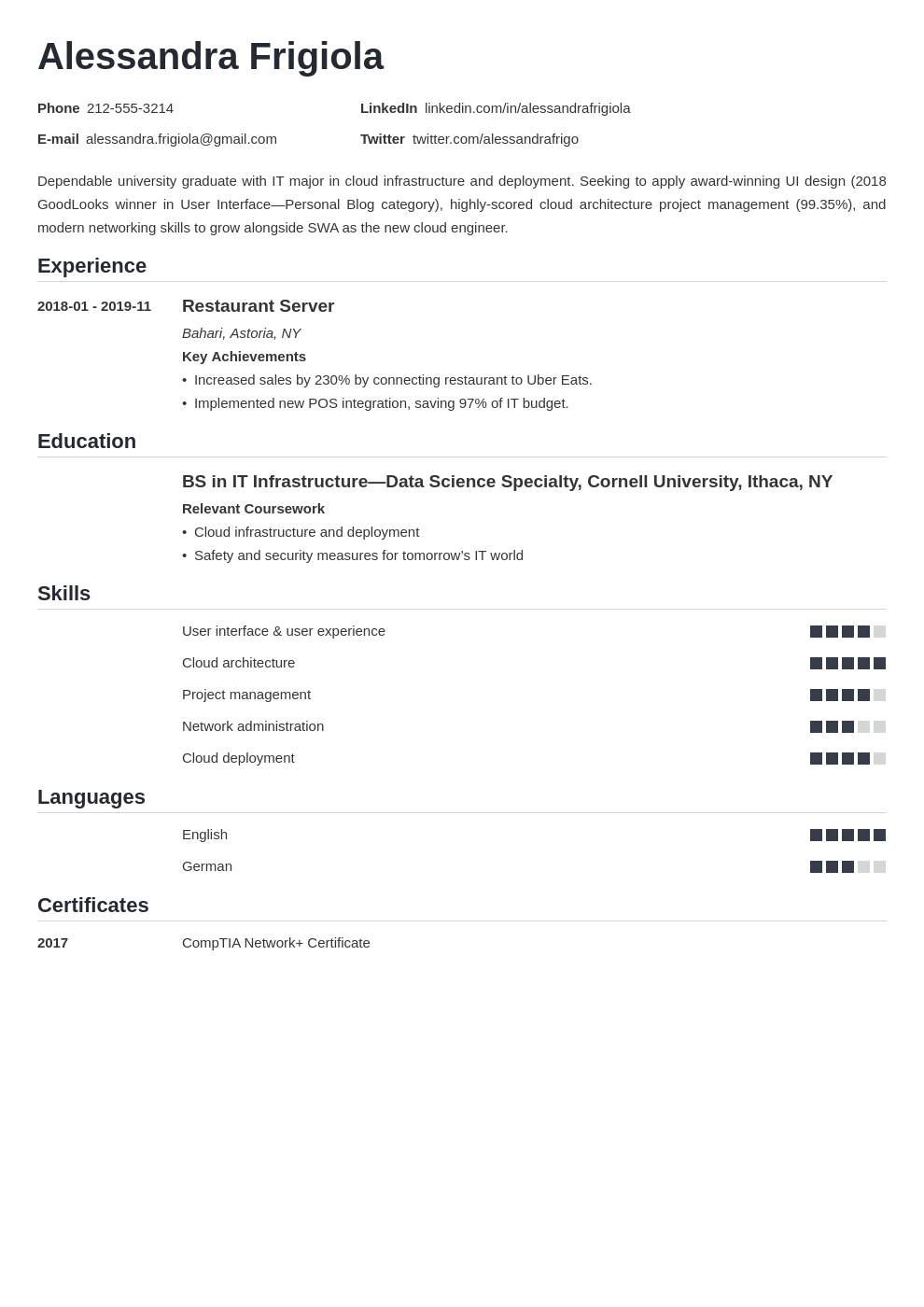 cv-template-for-first-job-with-no-experience