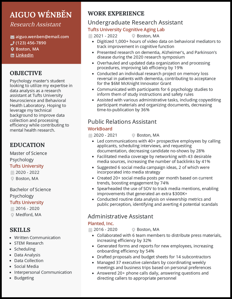 cv-template-for-graduate-school