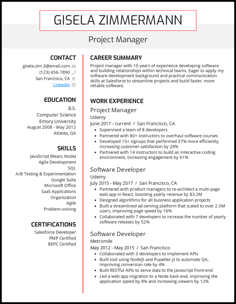 cv-template-for-management-position