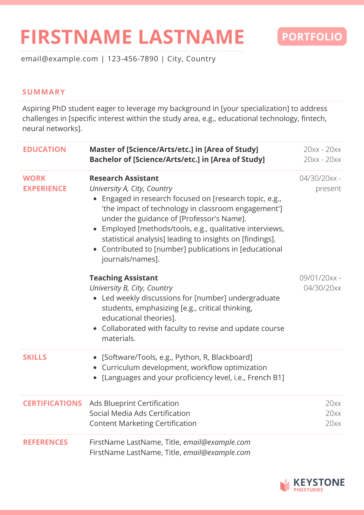 cv-template-for-phd-students