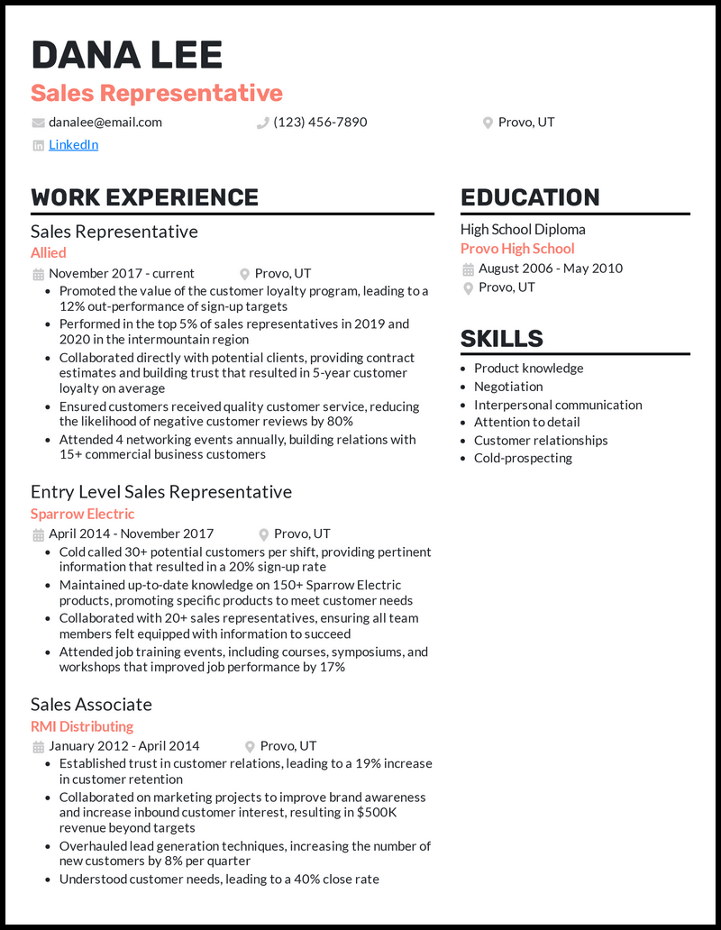 cv-template-for-sales-representative