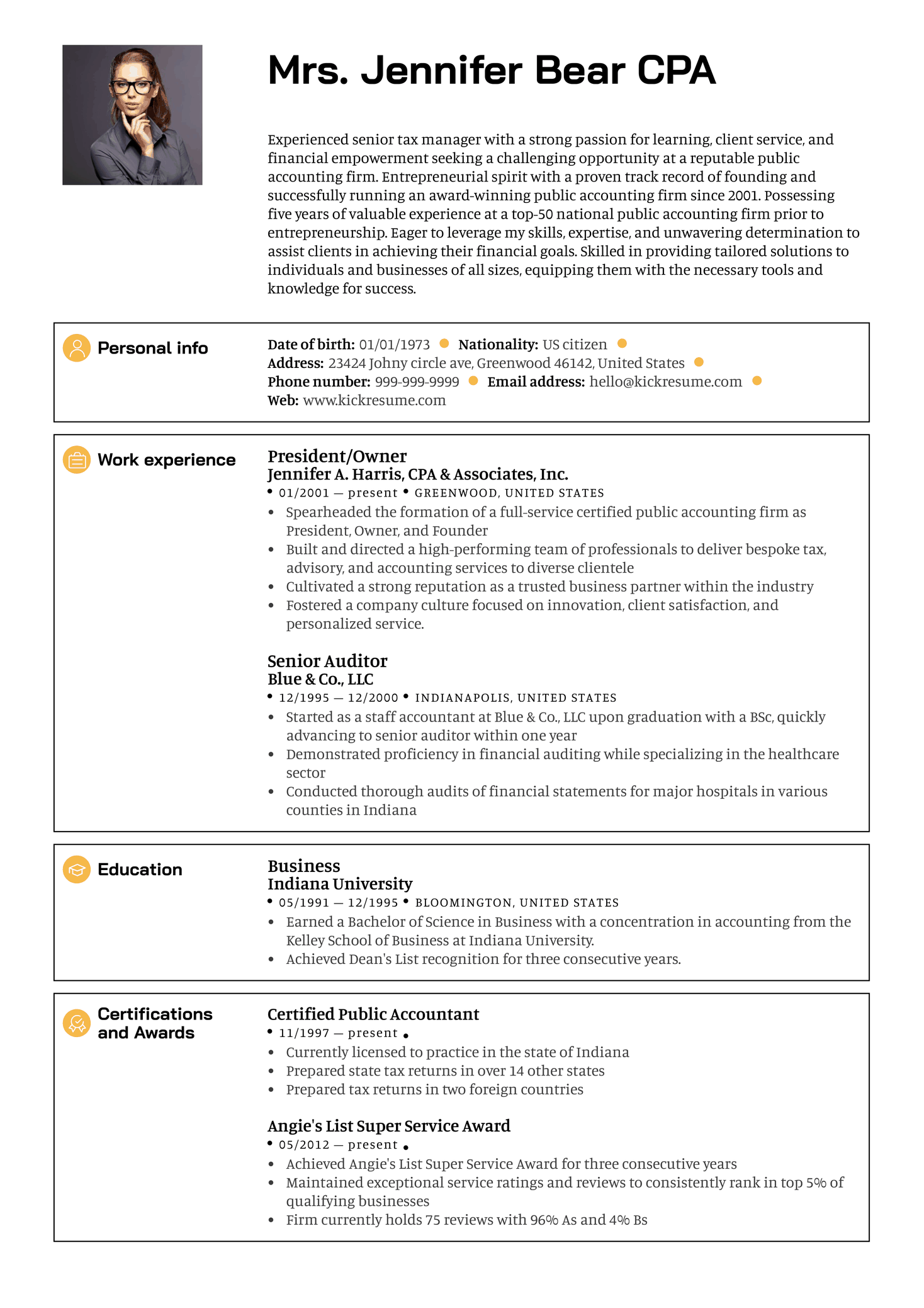 cv-template-for-senior-position