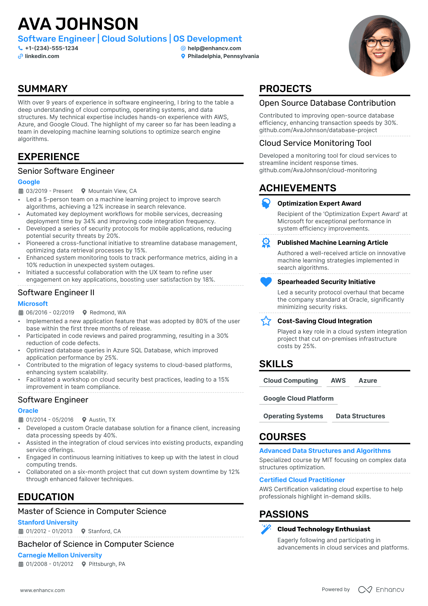 cv-template-for-software-developer