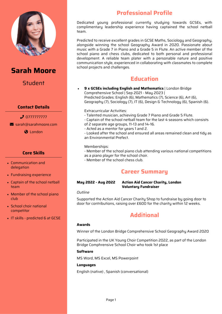 cv-template-for-someone-with-no-work-experience