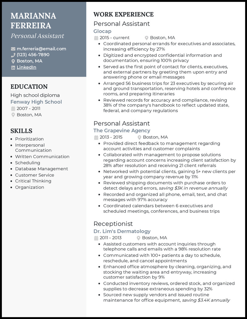 personal-assistant-pa-cv-template